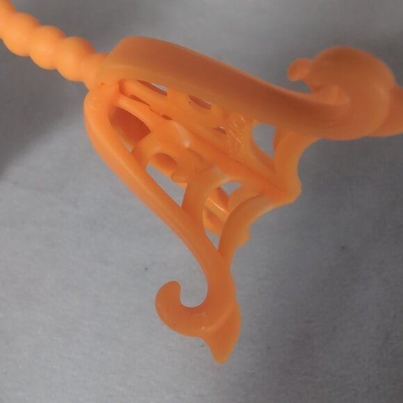 Monster High Candelabra ONLY Freaky Fusion Catacombs Castle Playset Orange Piece - Picture 10 of 13